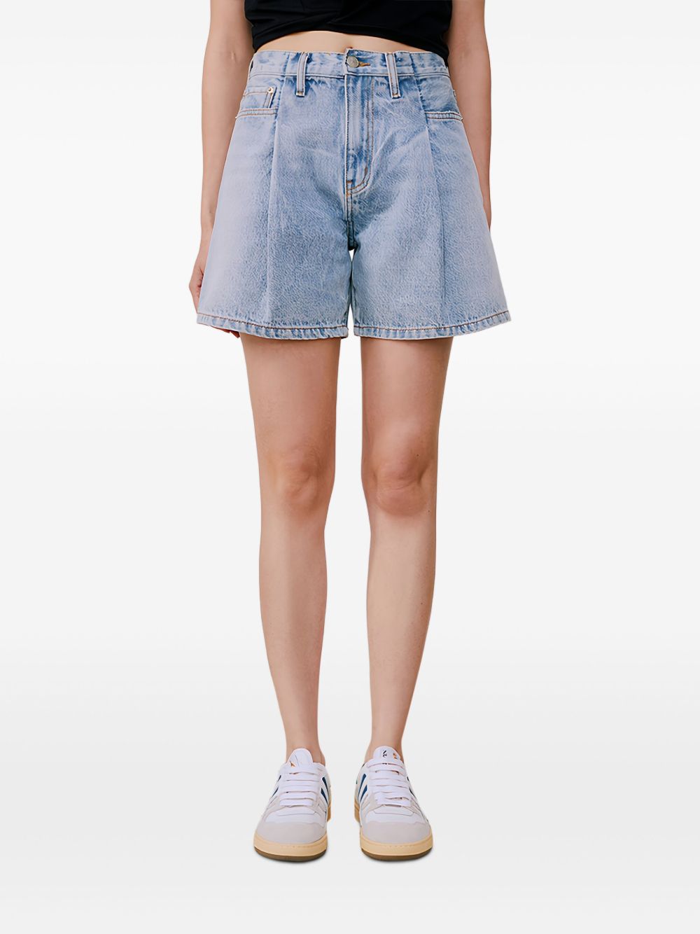 Hey Joanie Pleated Fun shorts - White
