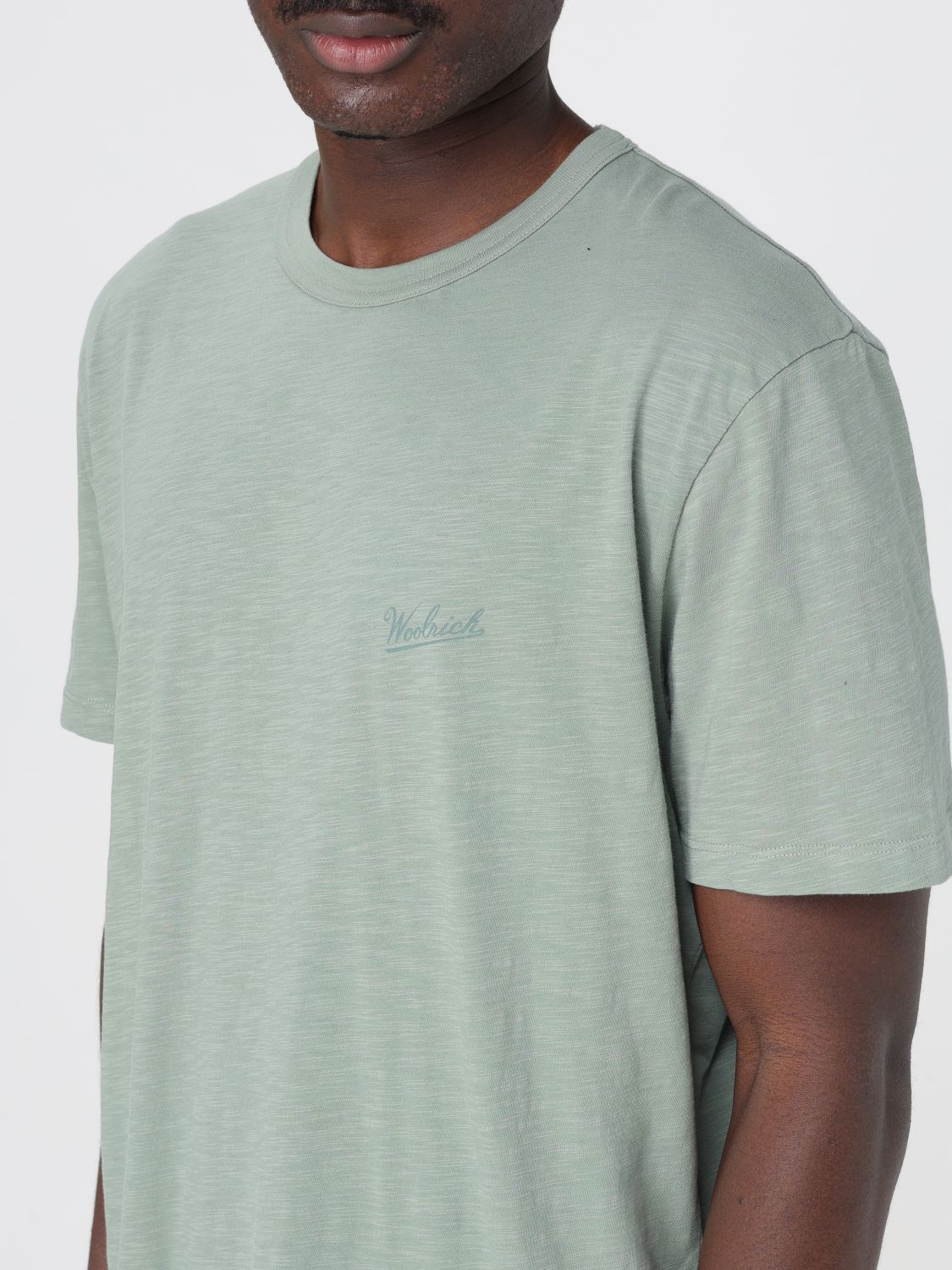 T-Shirt WOOLRICH Men color Green
