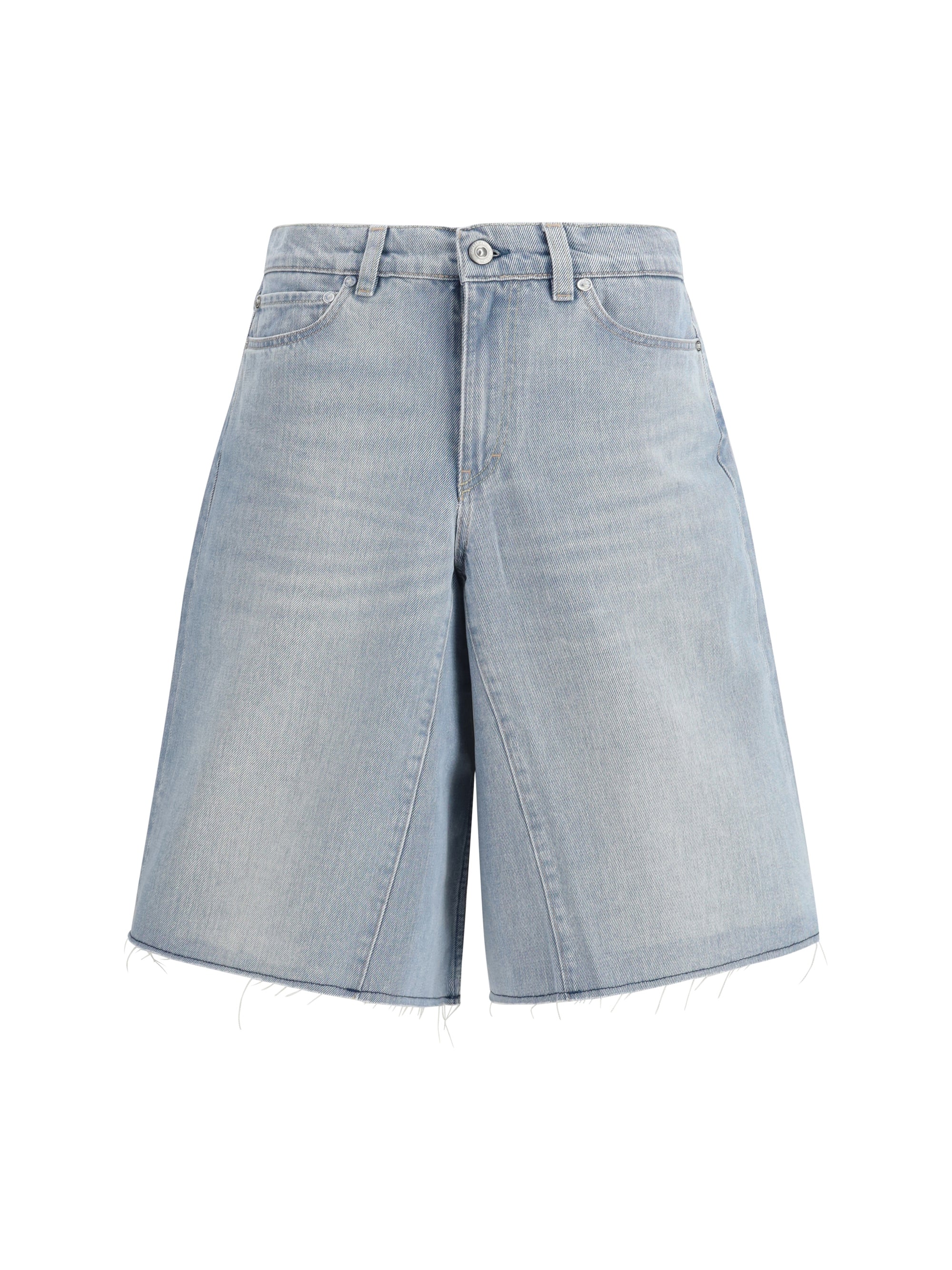 Midi Shorts — Gray