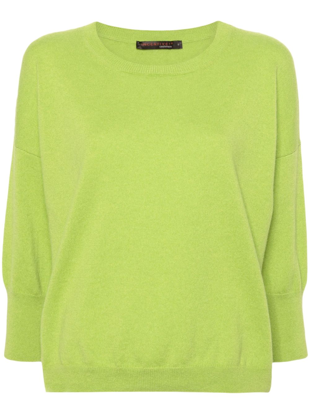 Crew-neck cashmere jumper - Blue