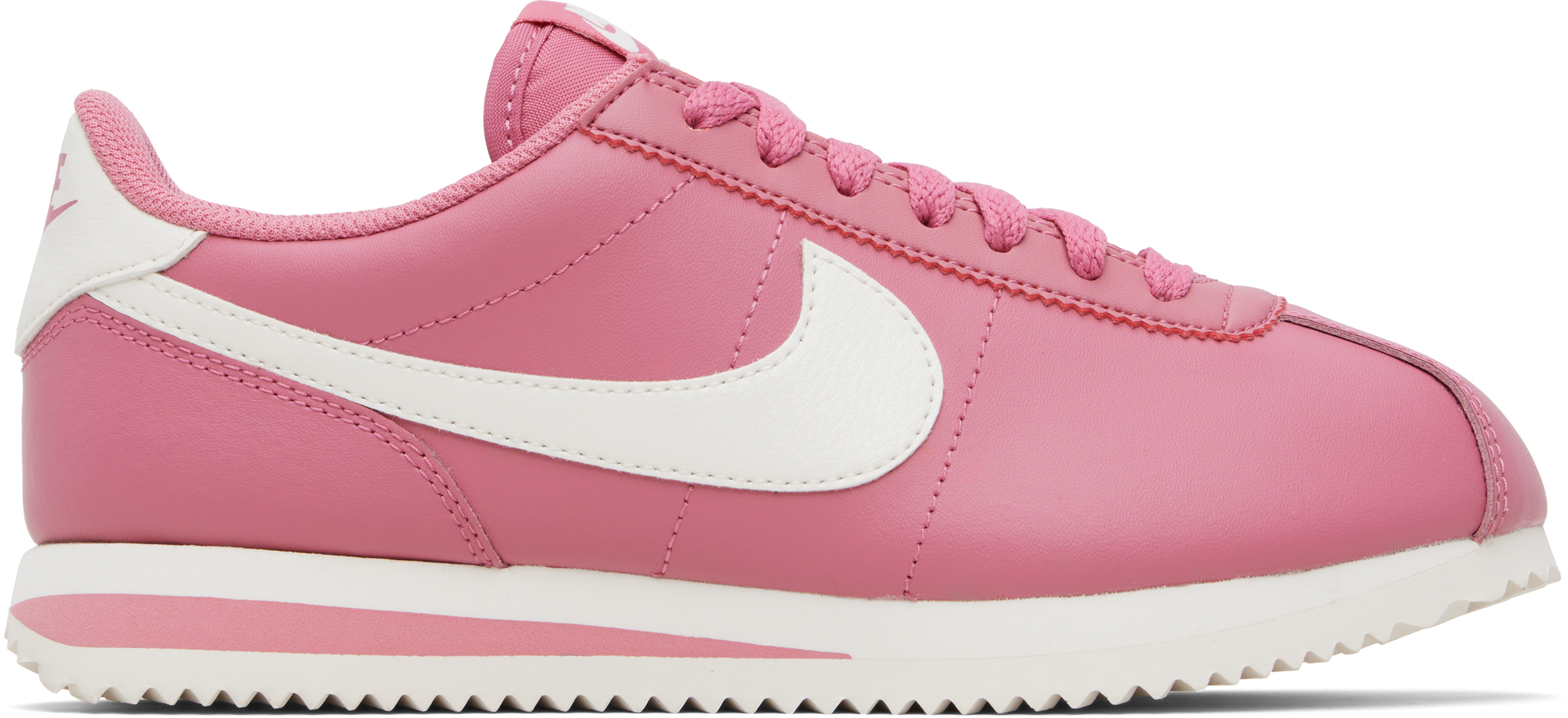 Pink Cortez Leather Sneakers