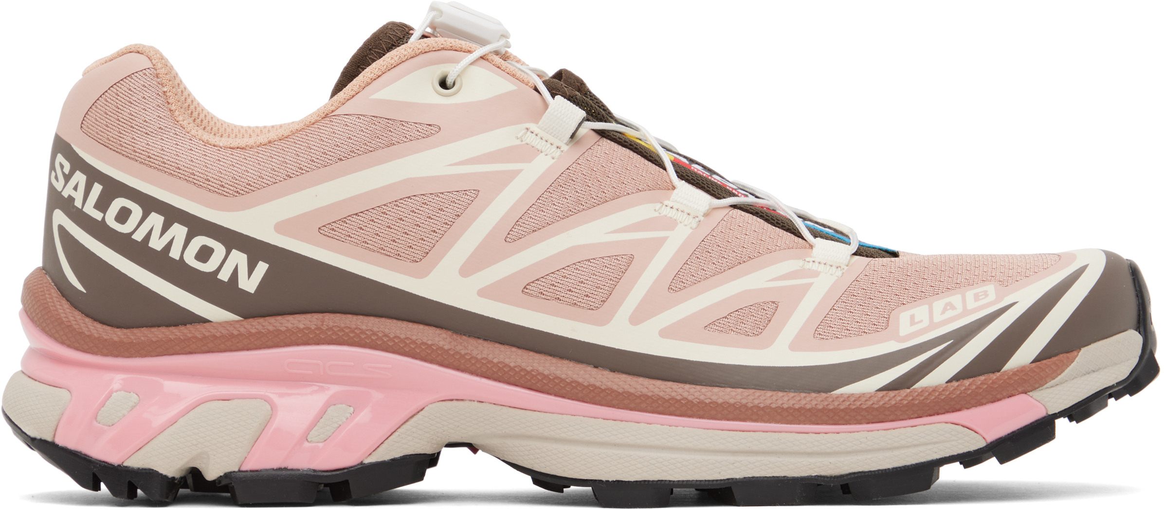 Salomon Pink XT-6 Sneakers