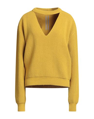 Woman Sweater Marigold Size S Virgin Wool
