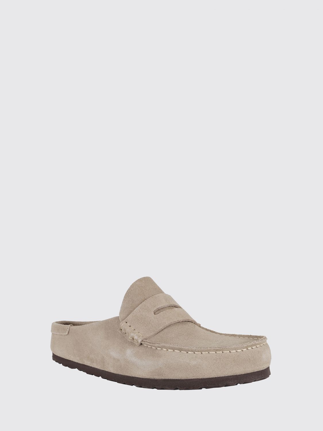 Suede slippers - Neutrals