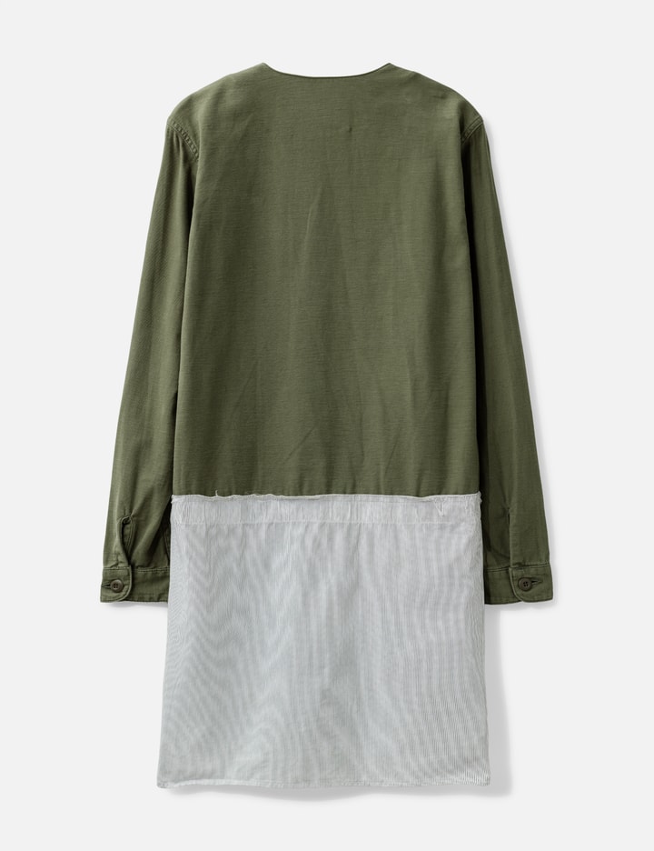 Stripe Shirt Jacket