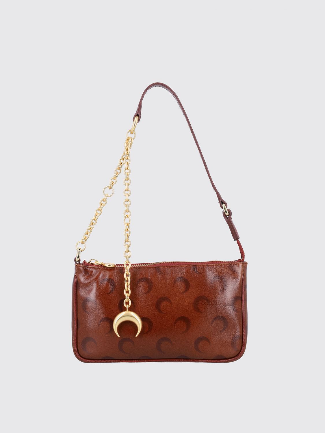 Marine Serre Moon cross body bag - Blue