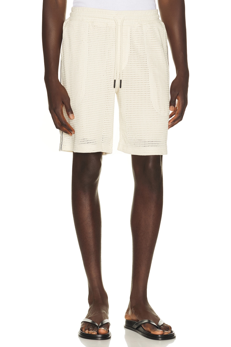 OAS SHORTS NICOLA in Ecru - Cream. S also in L, M, XL/1X