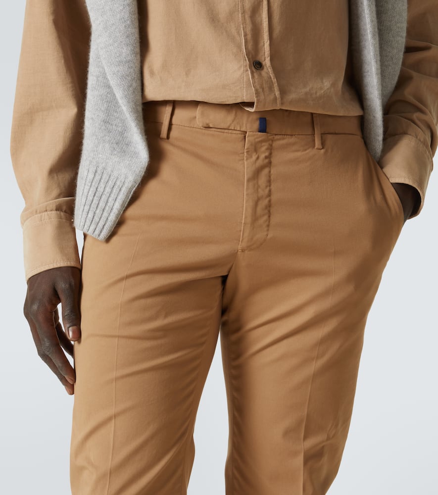 Cotton-blend chinos