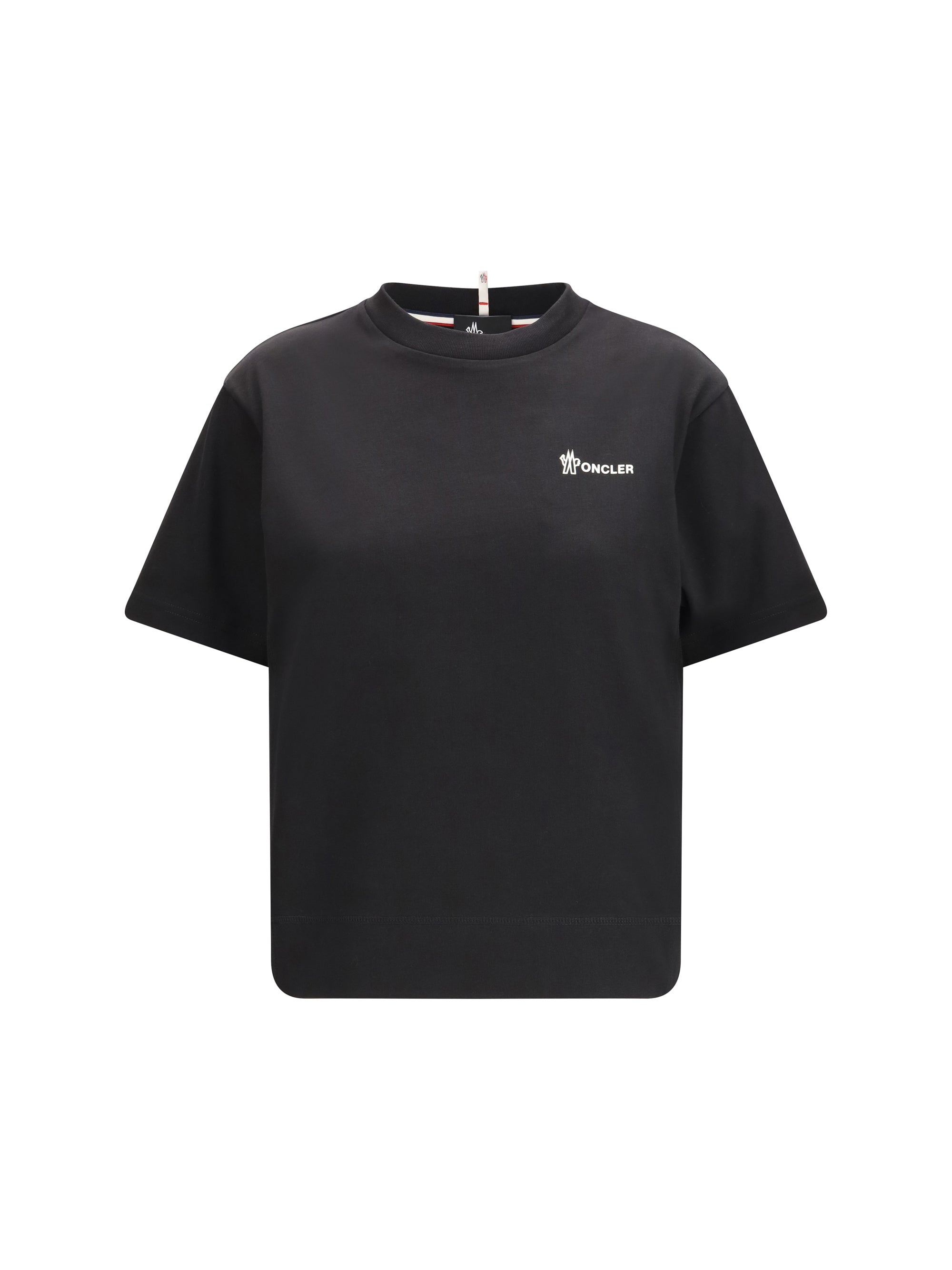 Logo Cotton T-Shirt — Black