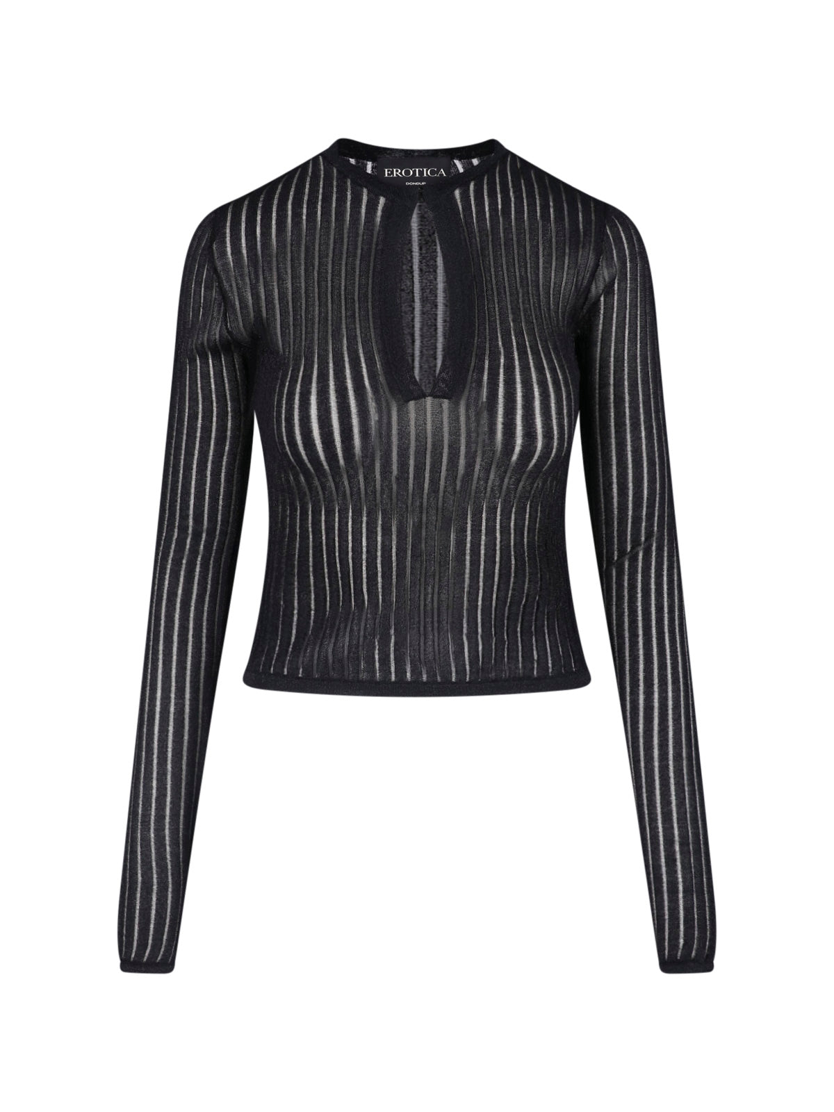 Women's Viscose Blend Sweater with Metal Accents