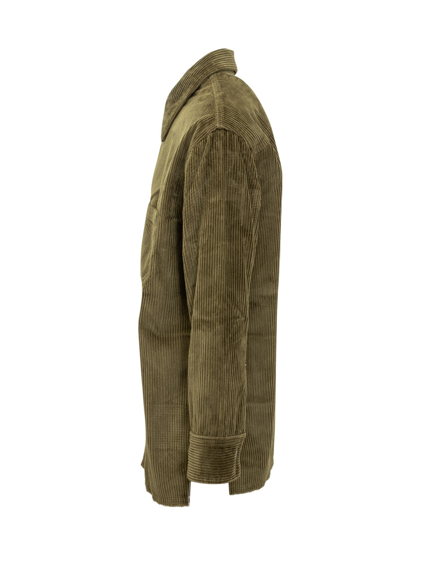 Green Regular Solid Shirt