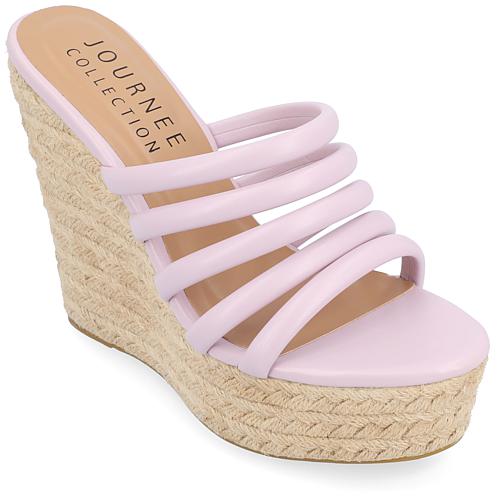 Collection Womens Tru Comfort Foam Cynthie Sandals - Purple