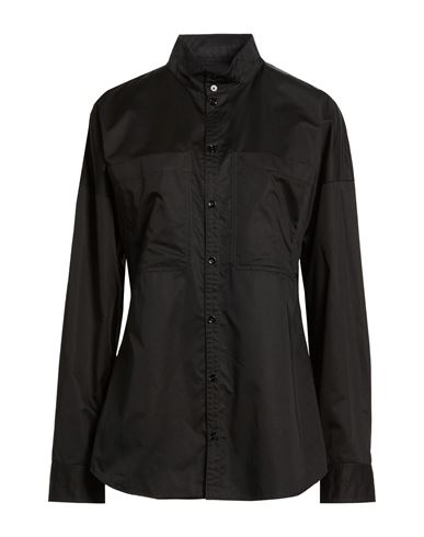 Woman Shirt Black Size 8 Cotton