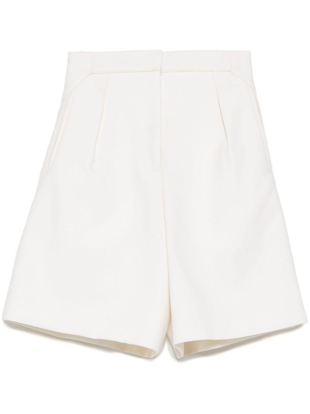 Wool shorts - Black