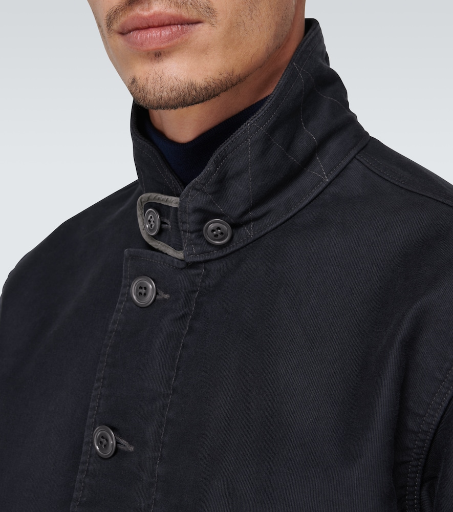 Jungle cloth deck jacket