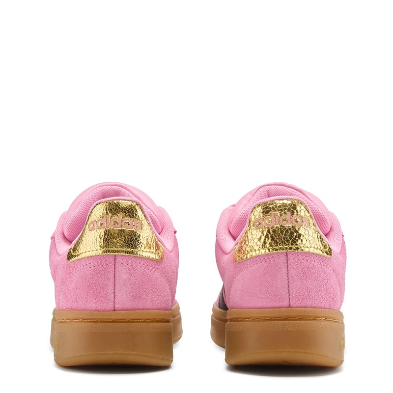 Women's Grand Court Alpha 00s Sneakers (Pink/Black/Gold/Gum)