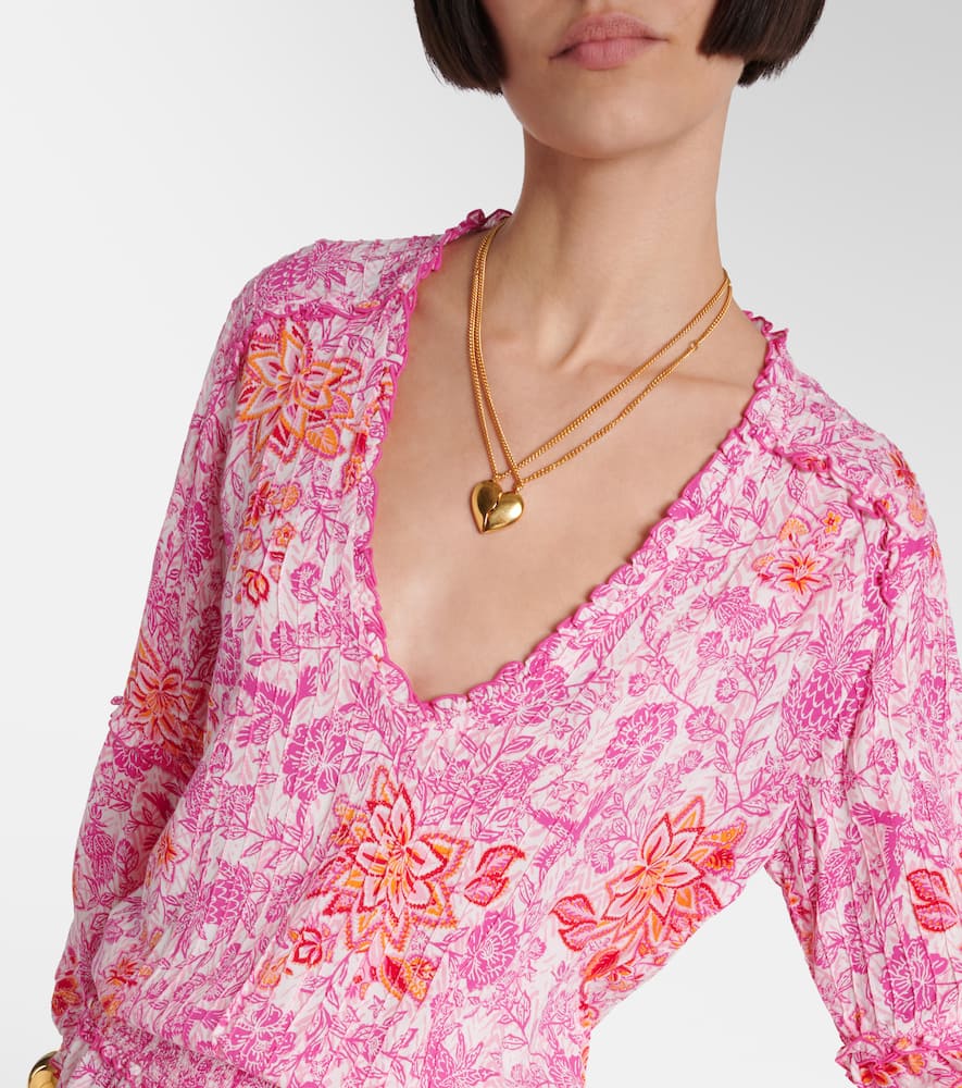 Printed minidress