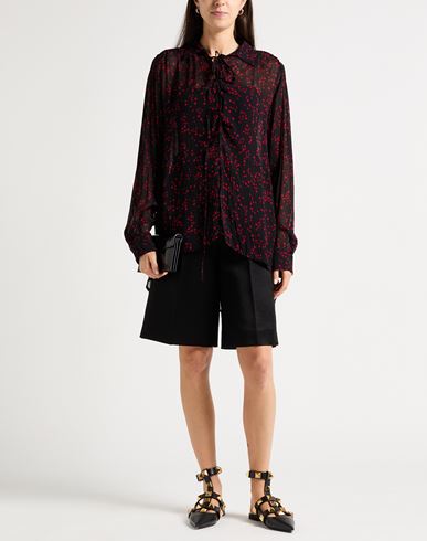 Woman Top Black Size M Viscose