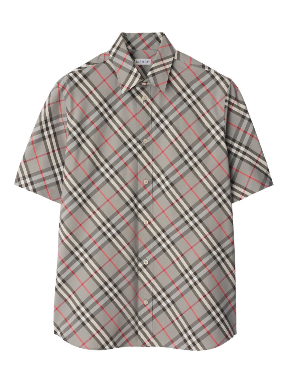 Burberry checked shirt - Grey