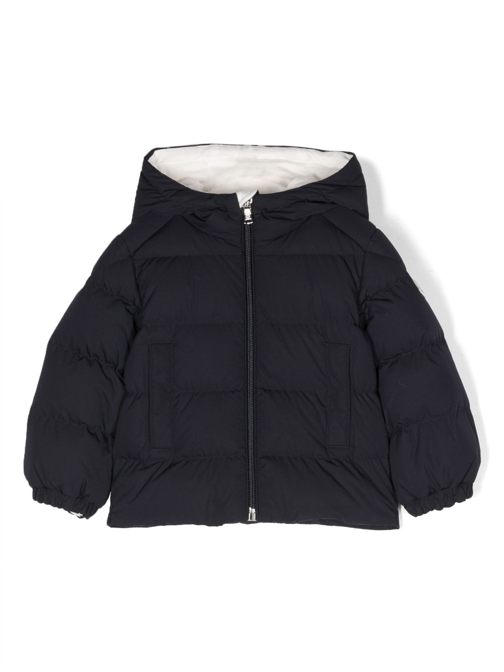 Eric padded goose-down jacket - White