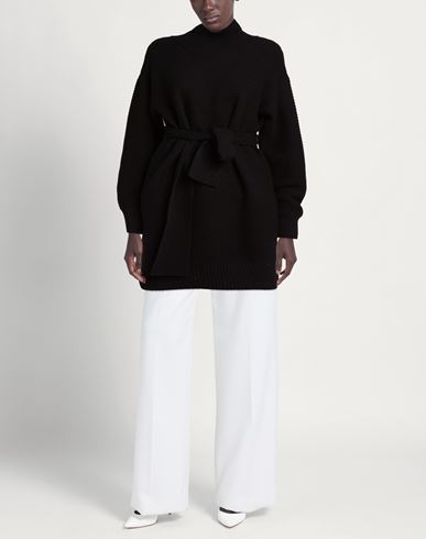 Woman Turtleneck Black Size M Cashmere