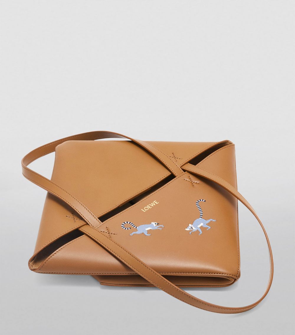 X Suna Fujita Medium Puzzle Fold Tote Bag