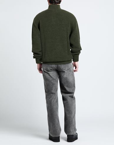 Man Turtleneck Military green Size XXL Acrylic, Polyester