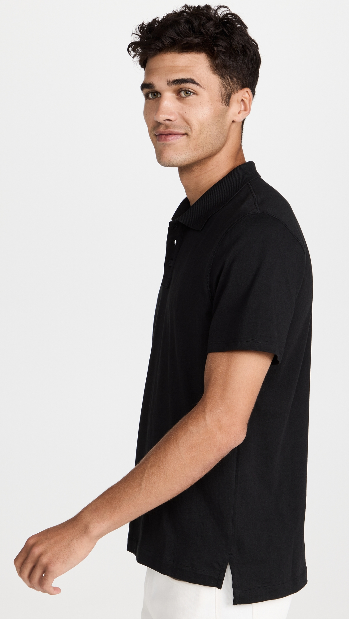 Classic Jersey Polo Black