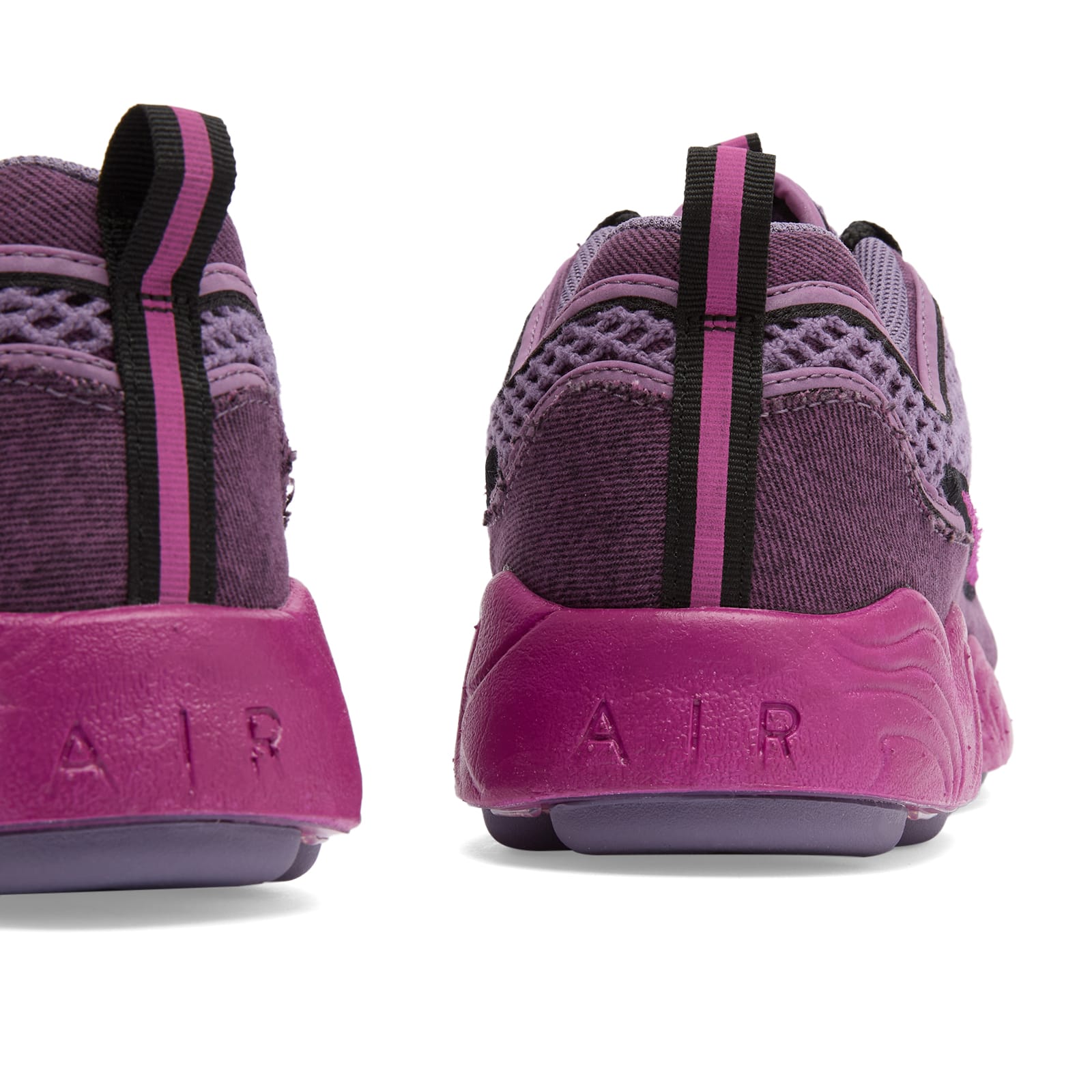 Men's Air Zoom Spiridon Prm Opp3 Sneaker in Fuchsia/Black/Purple