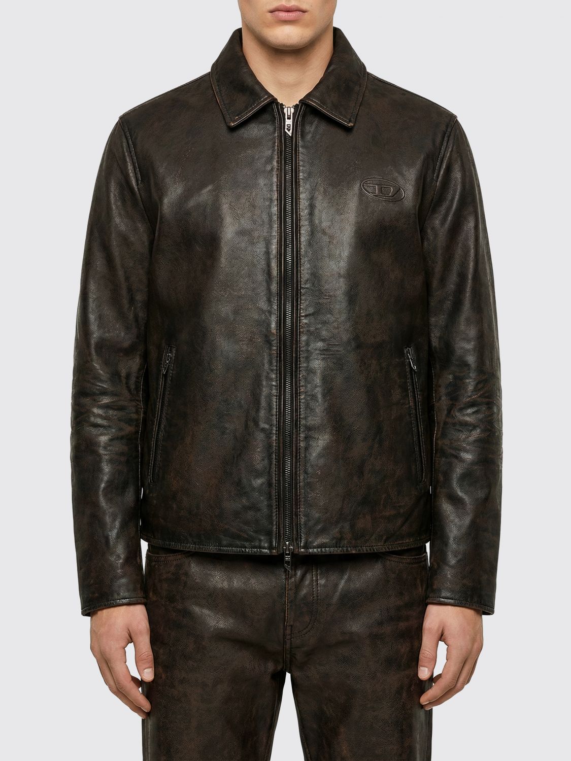 Jacket Men color Brown