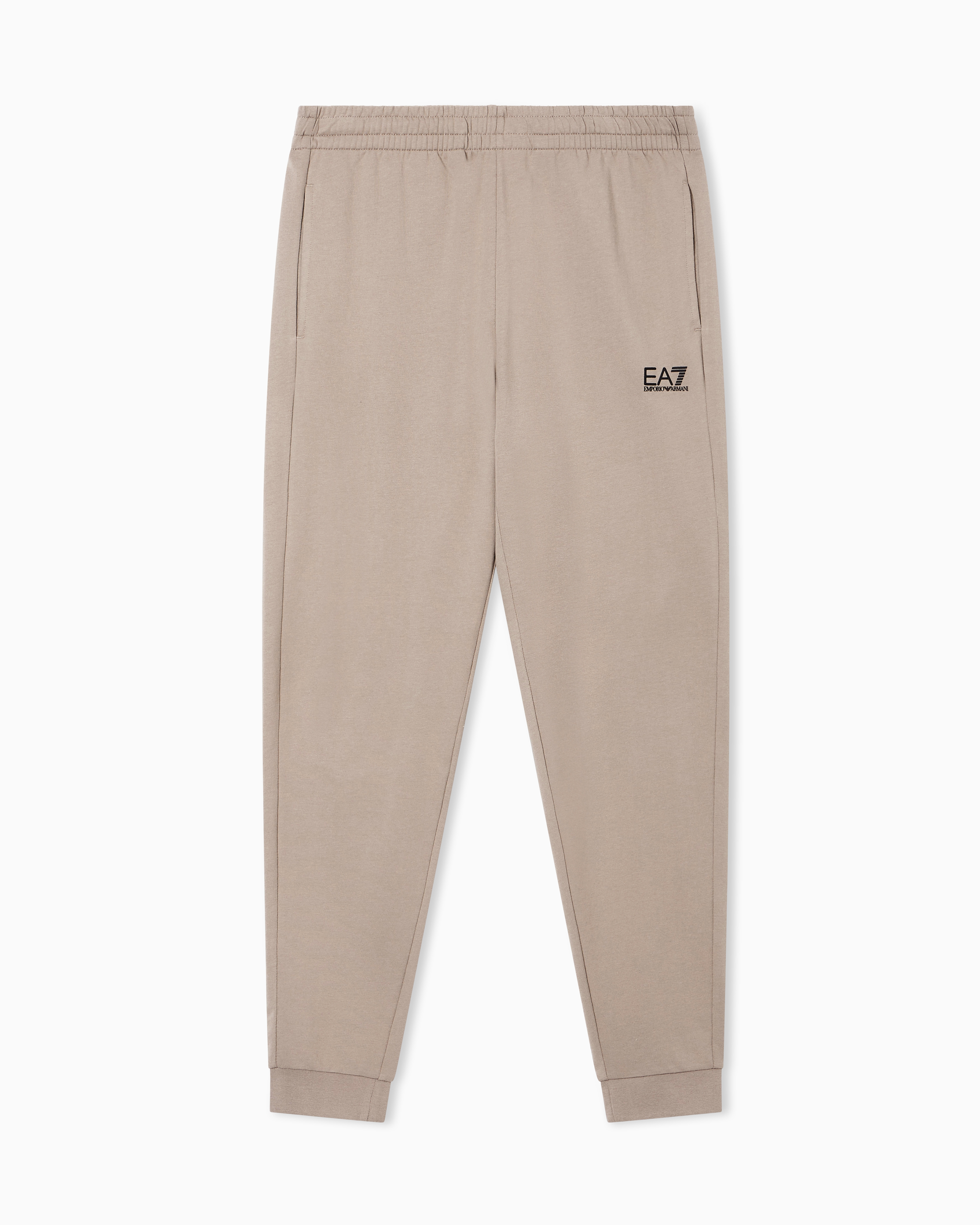 Cotton jogger pants in jersey with drawstring Core Identity