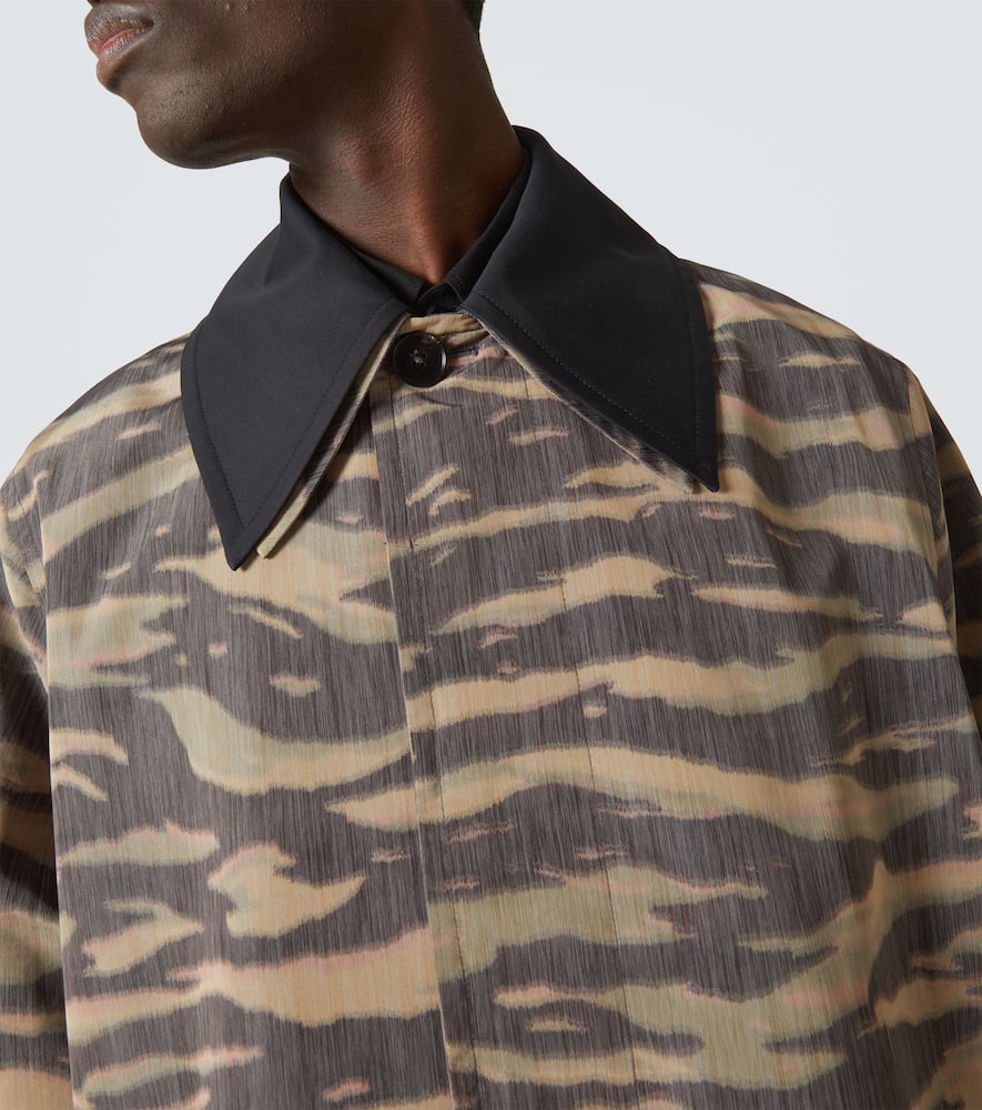 Camouflage car coat