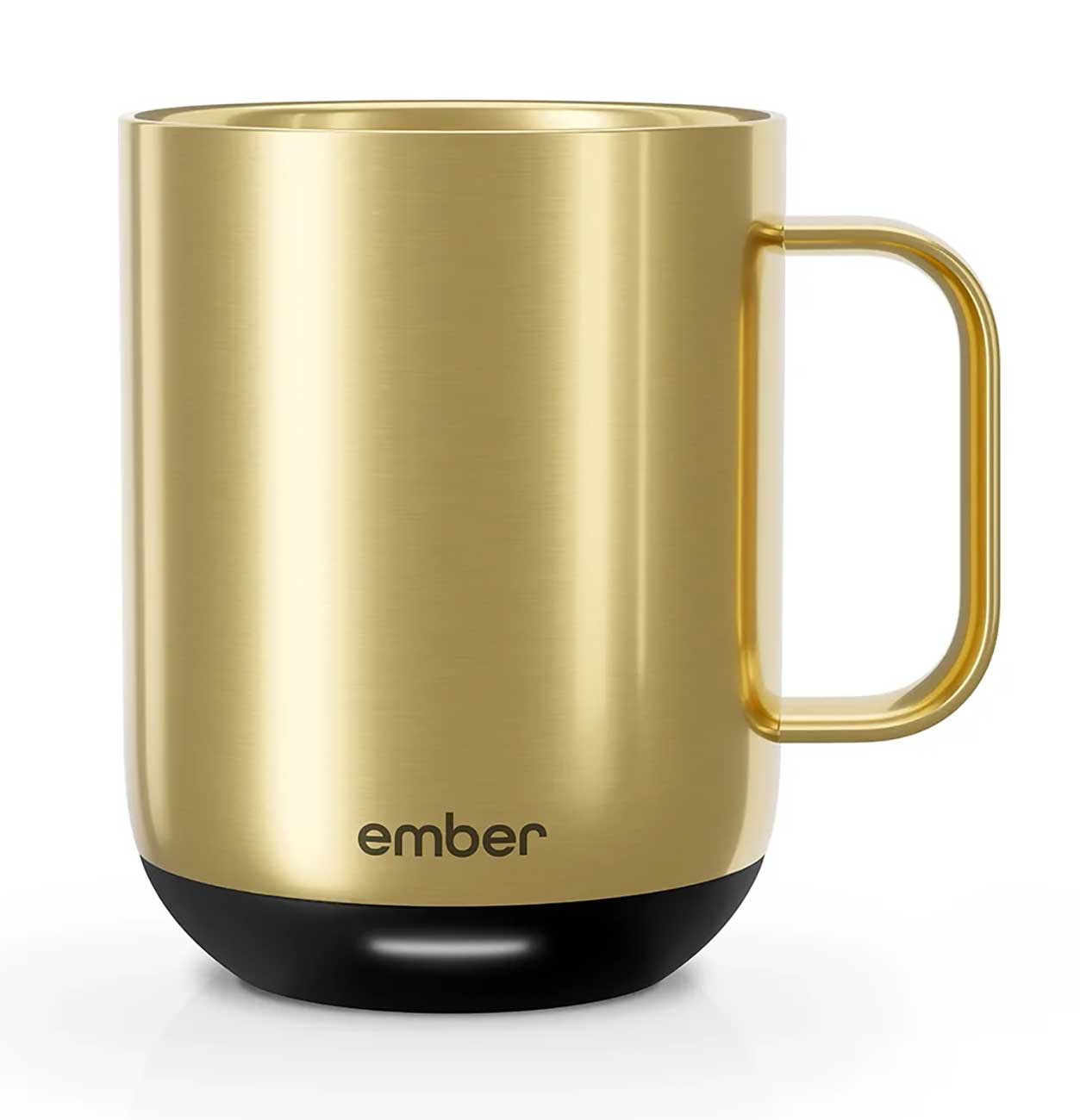Metallic Collection 10 Oz Gold Temperature Control Smart Mug2