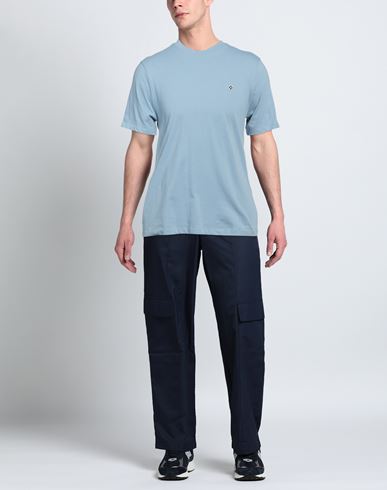 Man T-shirt Pastel blue