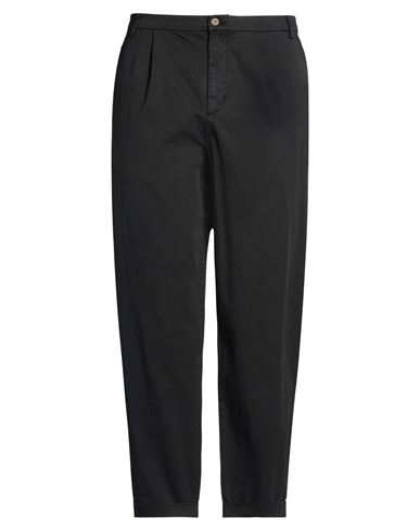 Man Pants Black Size 36 Cotton, Elastane