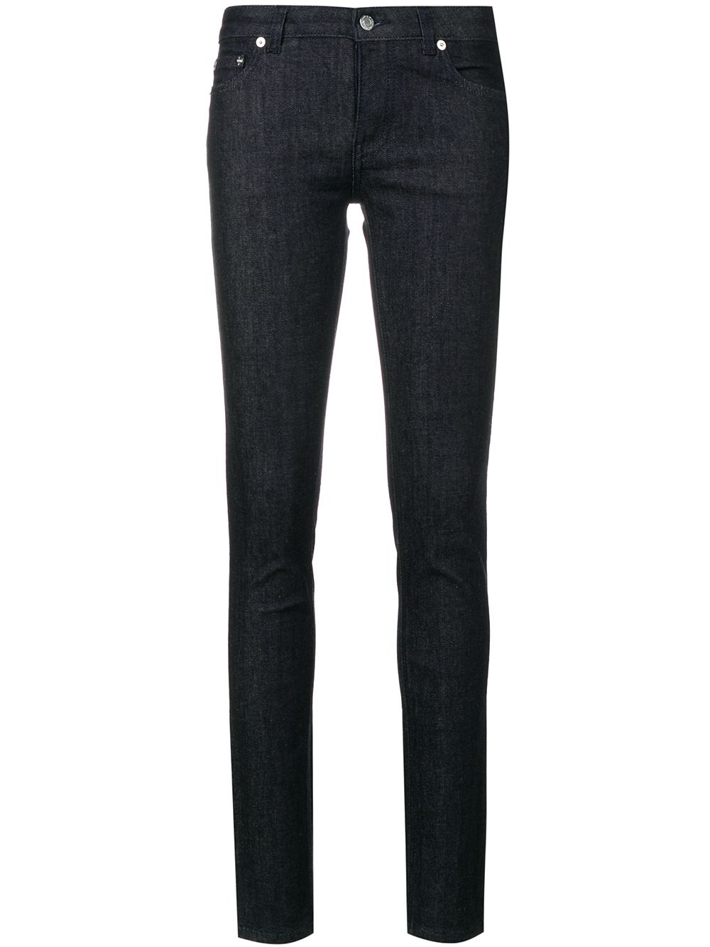 Logo-back denim jeans - Blue