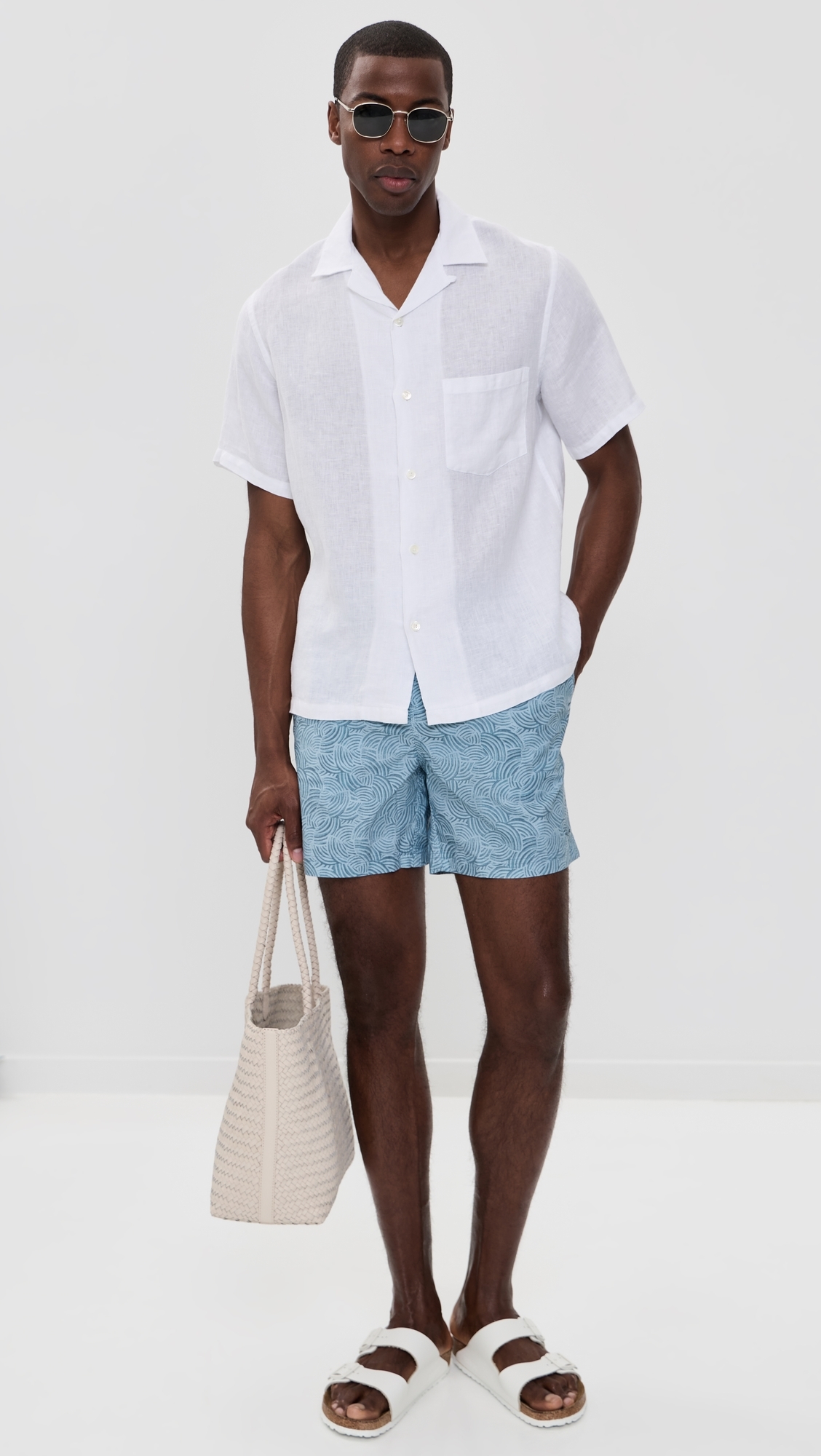 La Brea Swim Shorts Conch Blue