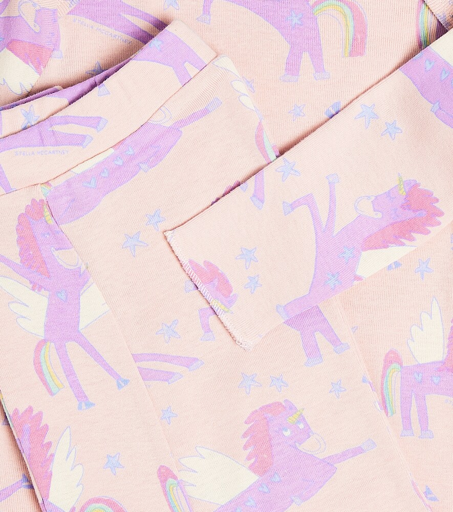 Baby printed cotton pajamas