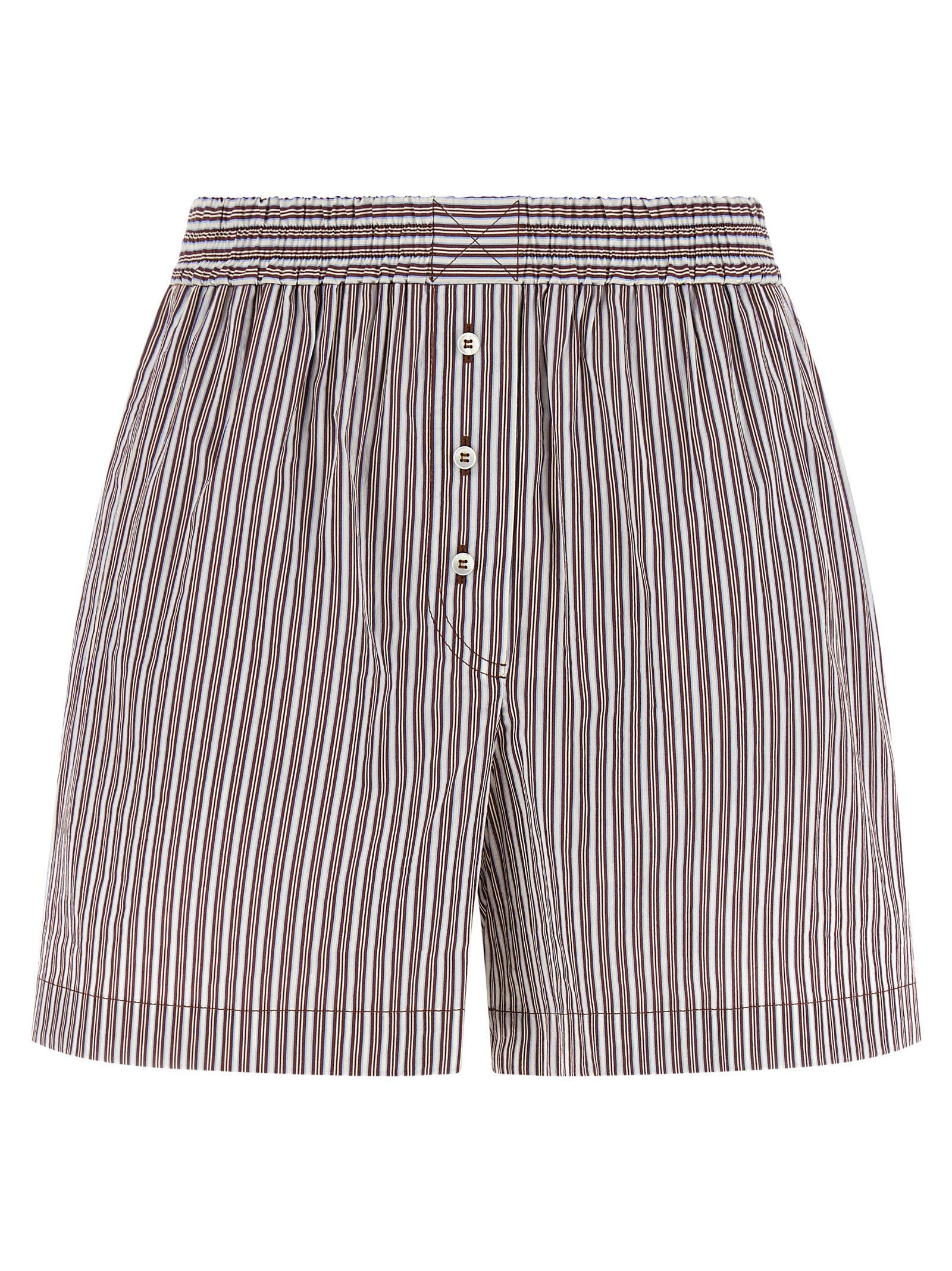Pyjama Bermuda Shorts — Bordeaux