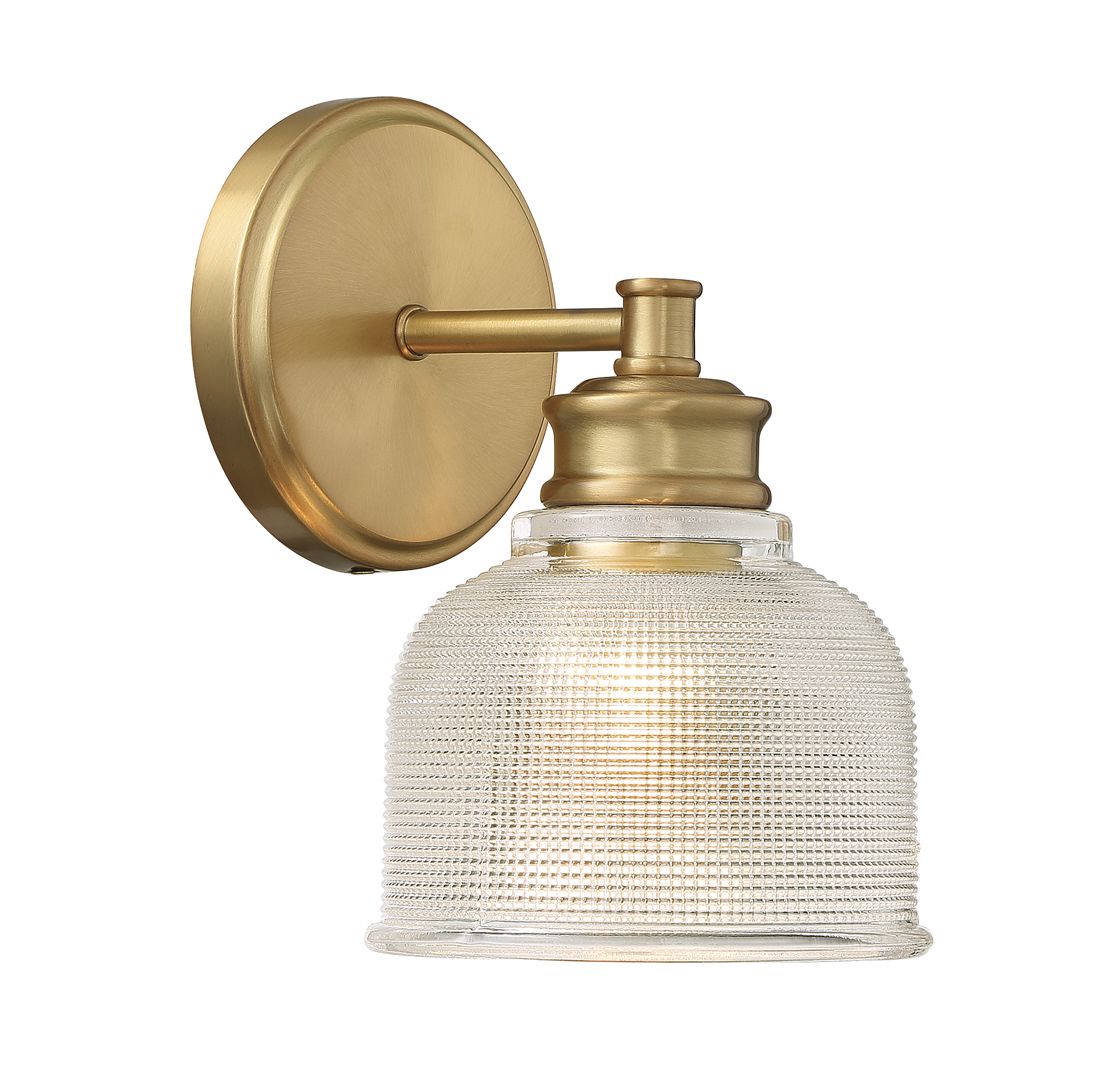 Trade Winds Addison 1-Light Wall Sconce in Natural Brass - TW92293NB