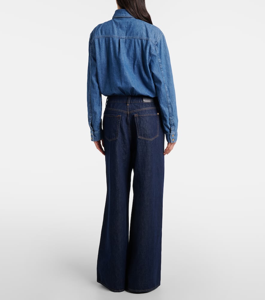 Denim jumpsuit