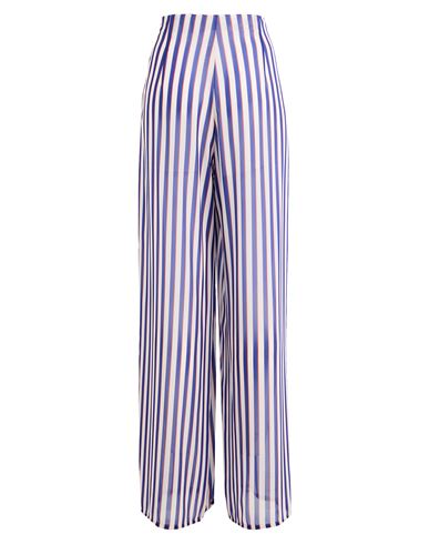 Woman Pants Blue Size 8 Polyester