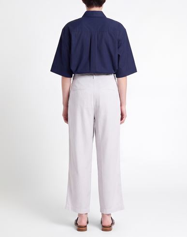 Woman Pants Light grey Size 4 Lyocell