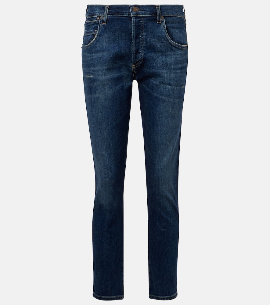 Emerson mid-rise slim jeans