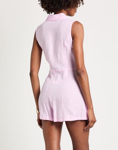 For Ersilia Woman Jumpsuit Pink Size M Linen