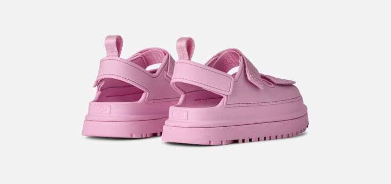 ® Kids' GoldenGlow/Textile Sandals in Pink Diamond