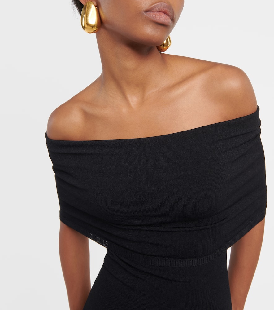 Off-shoulder minidress