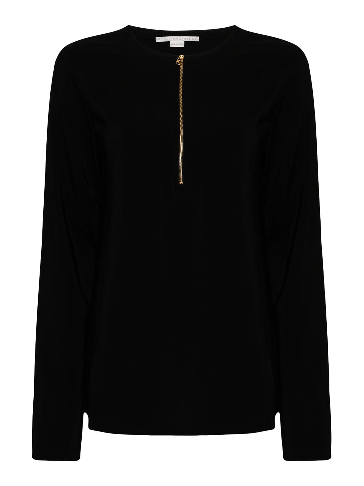 Iconic Zip Detailed Top