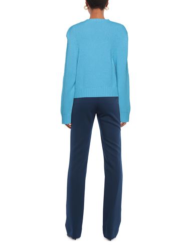 Woman Sweater Azure Size L Wool