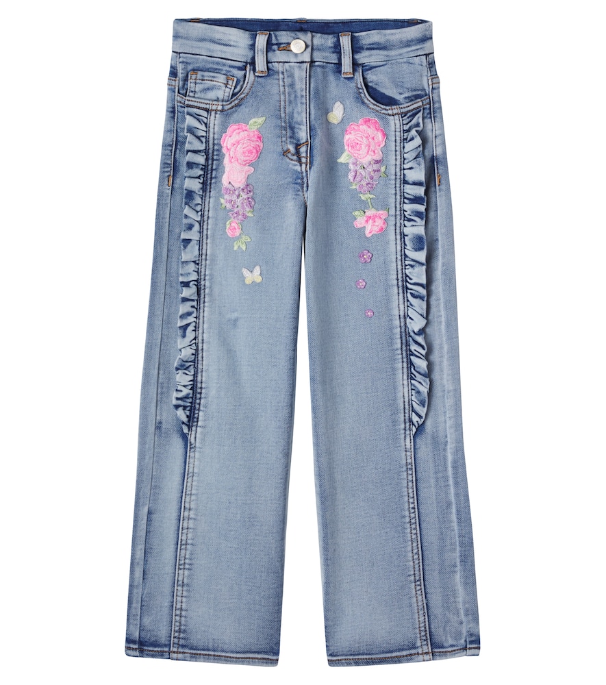 Embroidered jeans